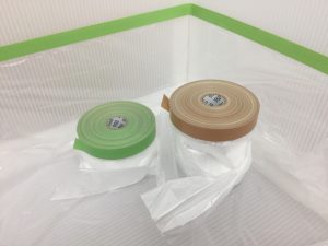 テープ付きポリマスカー